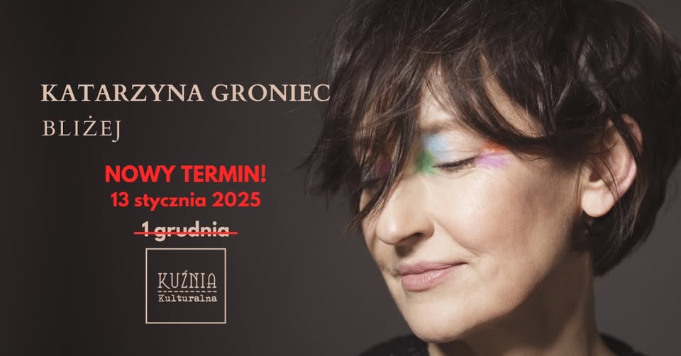 Katarzyna Groniec - Bliżej ● koncert // Warszawa Wilanów