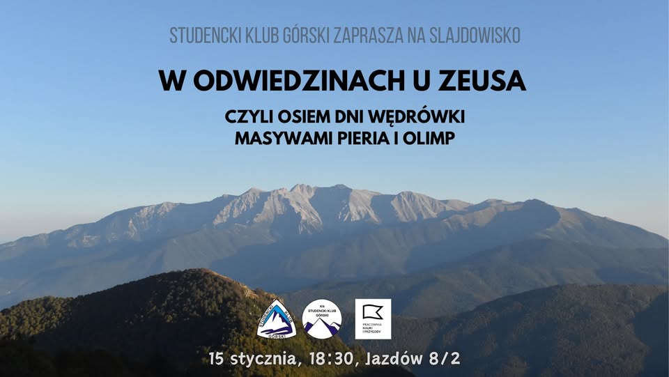 W odwiedzinach u Zeusa, czyli osiem dni wędrówki masywami Pieria i Olimp