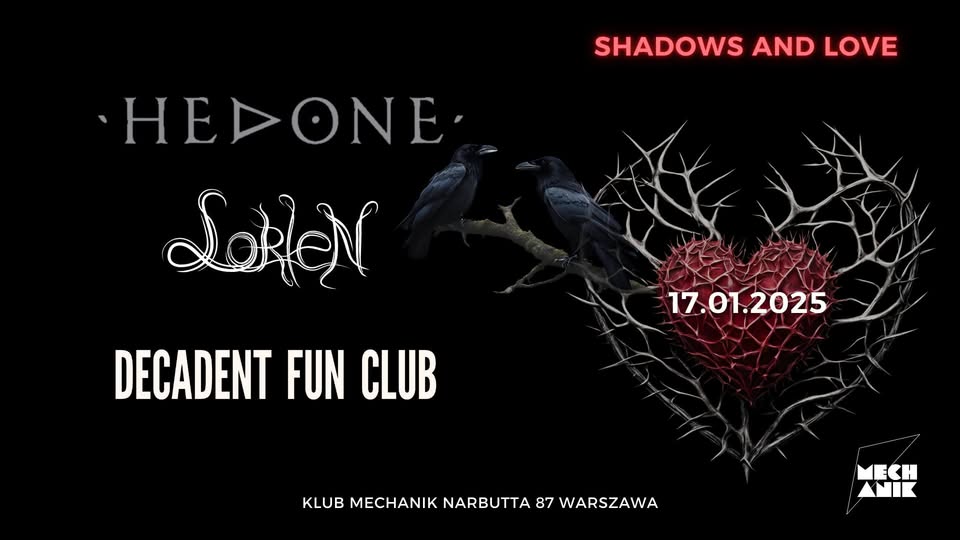 Shadows and Love ִ- Hedone/Lorien/Decadent Fun Club