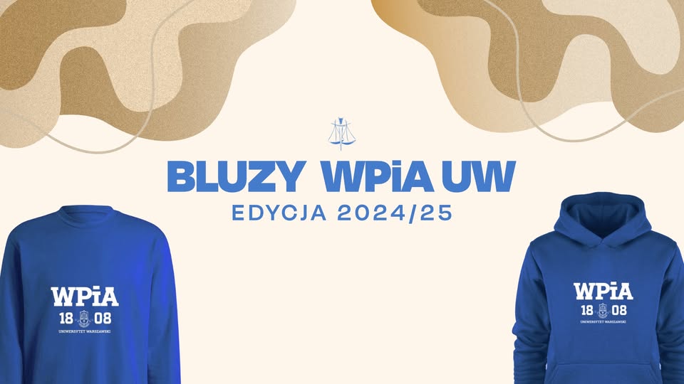 BLUZY WPiA UW - edycja 2024/25