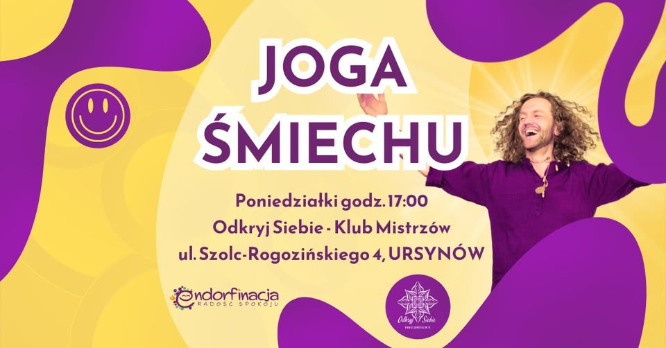 Joga śmiechu w Klubie Mistrzów na Ursynowie