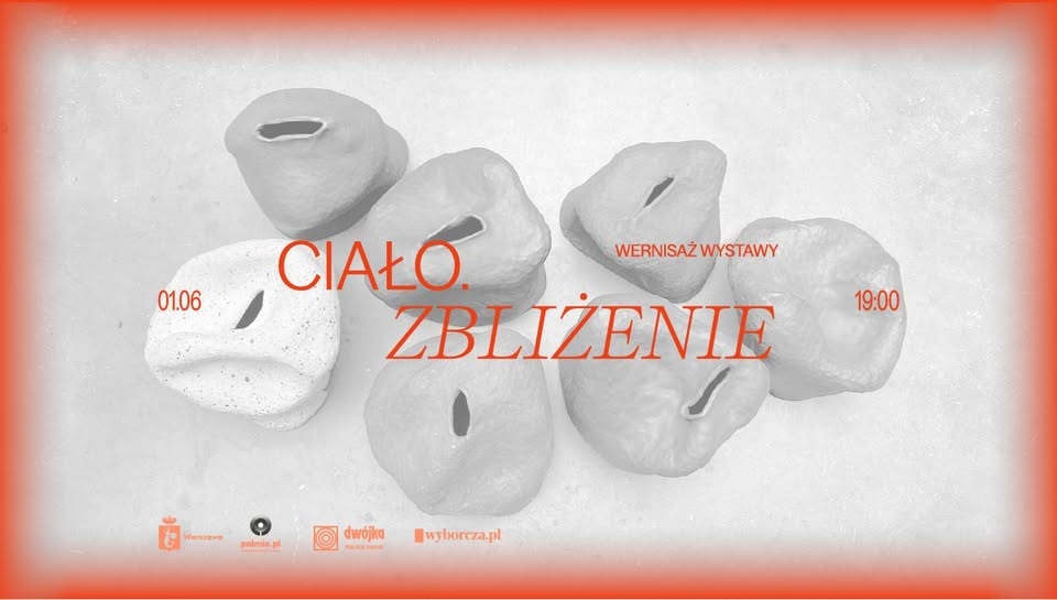 Tłum na wieczornym koncercie na świeżym powietrzu z oświetleniem sceny i wiwatującą publicznością w ciepłych bursztynowych i głębokich niebieskich barwach, muzycy na scenie i widoczne banery festiwalowe