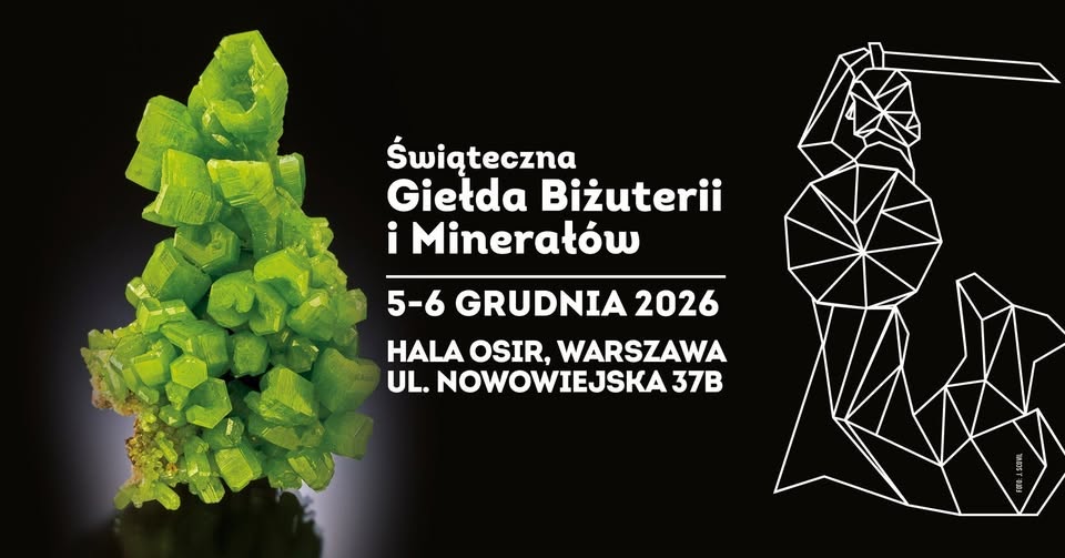 Świąteczna Giełda Biżuterii i Minerałów w Warszawie