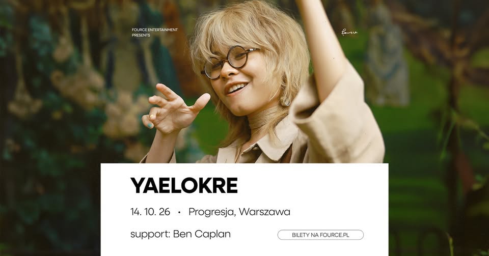 YAELOKRE // #yaelokretour // WARSZAWA