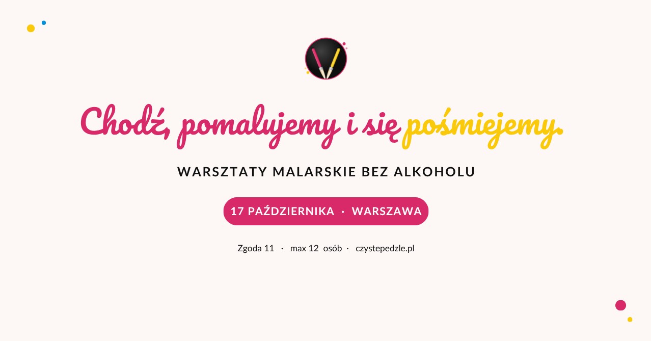 Warsztaty malowania Czyste Pędzle